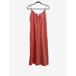 Old Navy Womens Cami Maxi Dress Boho Minimalist Feminine‎ Medium Orange Salmon